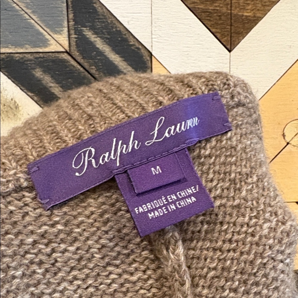 Ralph Lauren Collection Fall 2021 RTW Cashmere Jogger Pants size Medium *As-Is* - Picture 9 of 13